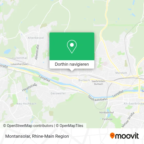 Montansolar Karte