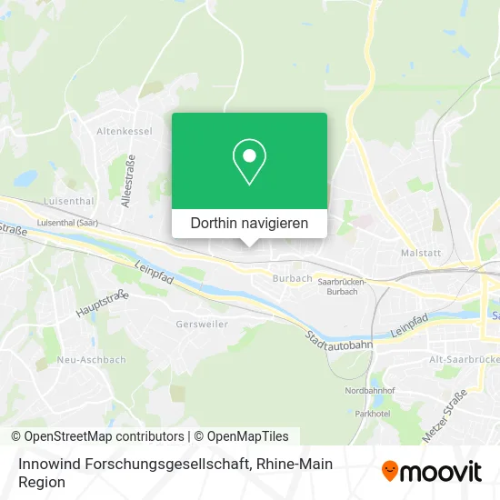 Innowind Forschungsgesellschaft Karte