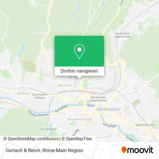 Gerlach & Reich Karte