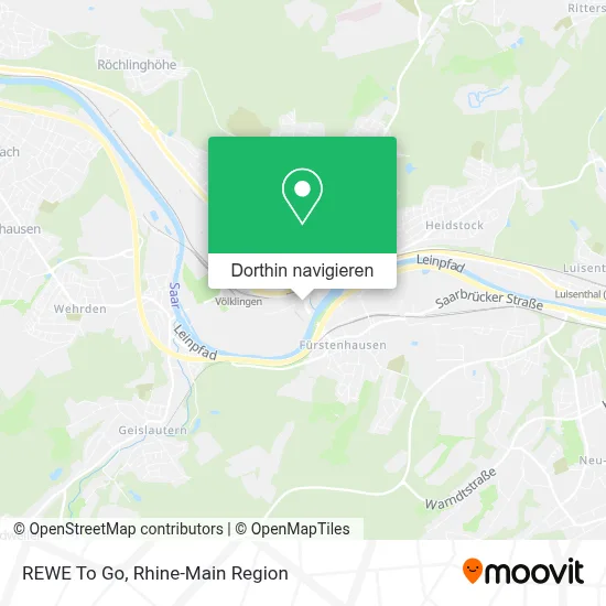 REWE To Go Karte