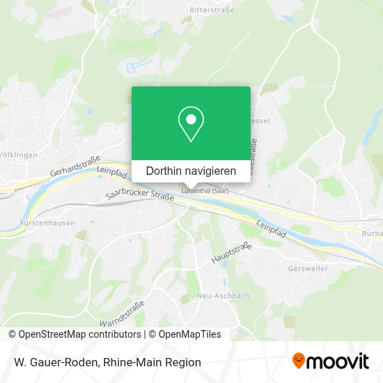 W. Gauer-Roden Karte