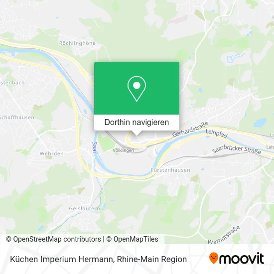 Küchen Imperium Hermann Karte