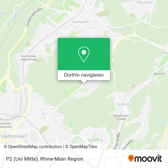 P2 (Uni Mitte) Karte