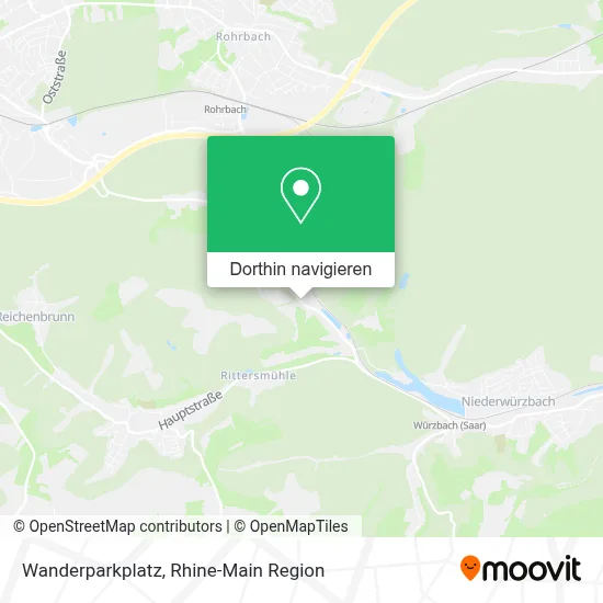 Wanderparkplatz Karte