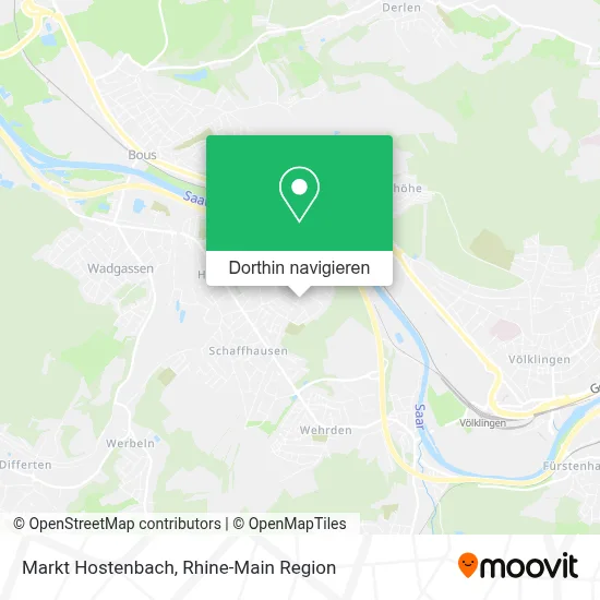 Markt Hostenbach Karte