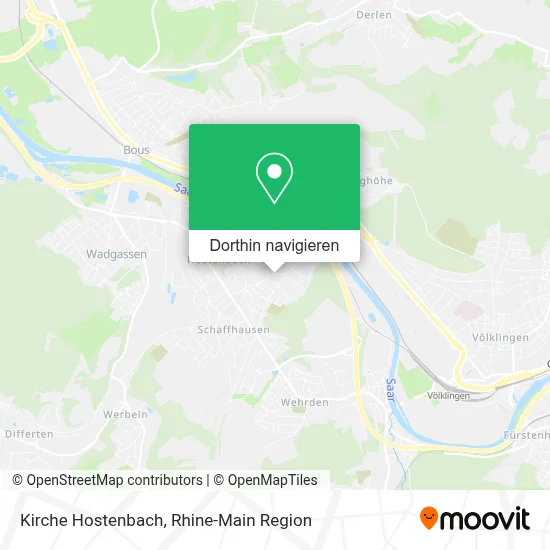 Kirche Hostenbach Karte