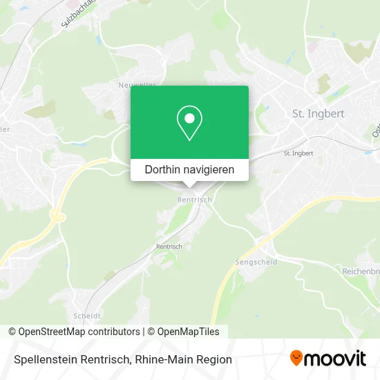 Spellenstein Rentrisch Karte