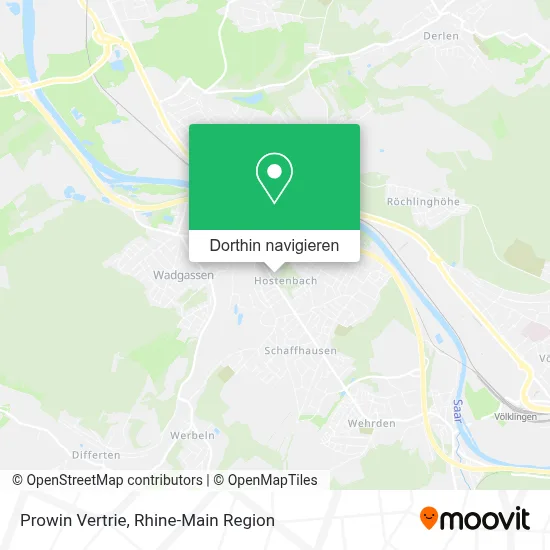 Prowin Vertrie Karte