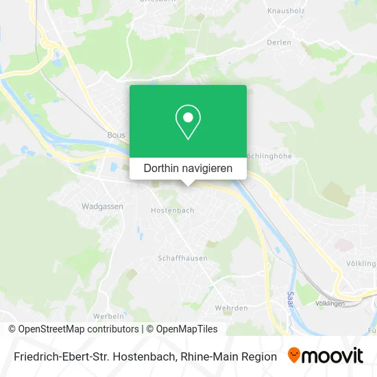Friedrich-Ebert-Str. Hostenbach Karte