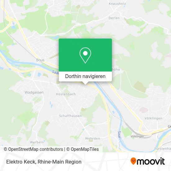 Elektro Keck Karte