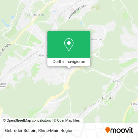 Gebrüder Schein Karte