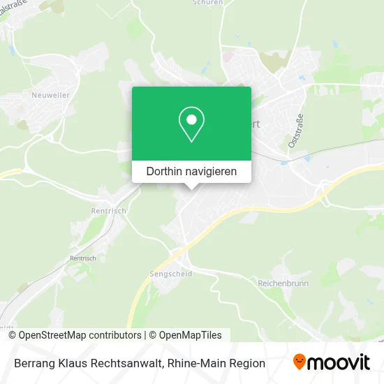 Berrang Klaus Rechtsanwalt Karte