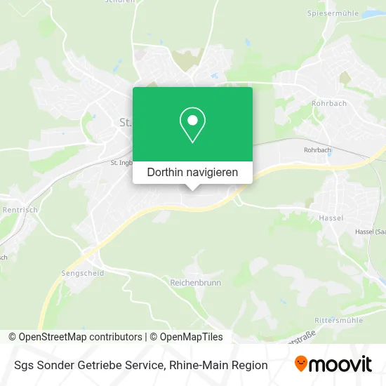 Sgs Sonder Getriebe Service Karte