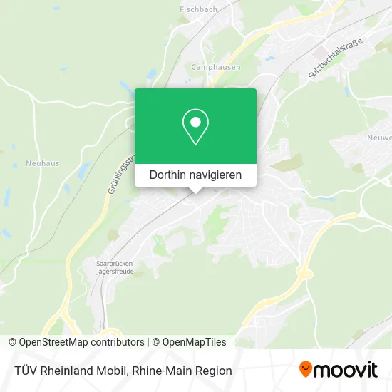 TÜV Rheinland Mobil Karte