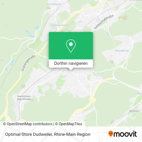 Optimal-Store Dudweiler Karte