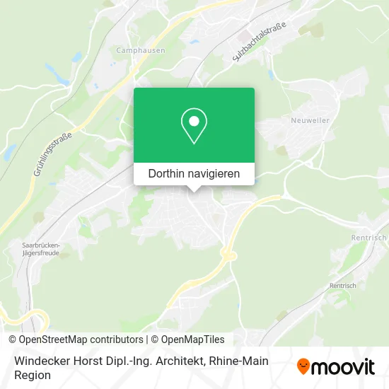 Windecker Horst Dipl.-Ing. Architekt Karte