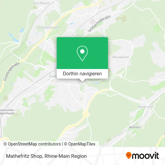 Mathefritz Shop Karte