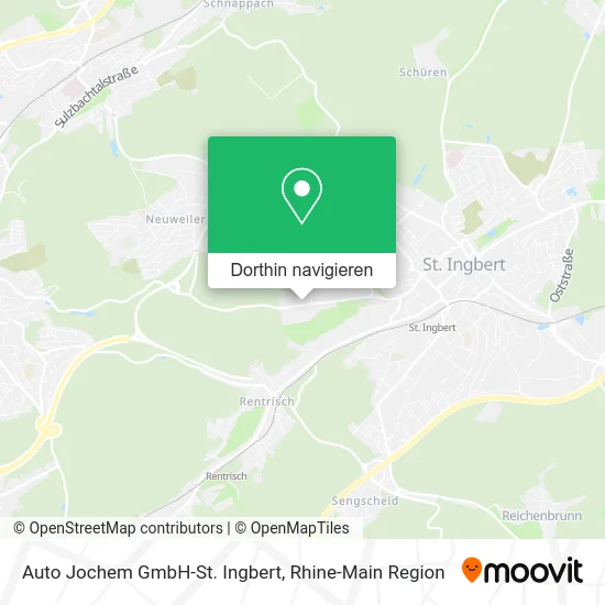 Auto Jochem GmbH-St. Ingbert Karte