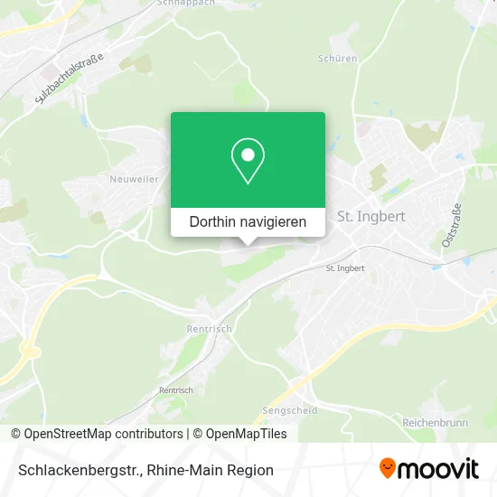 Schlackenbergstr. Karte