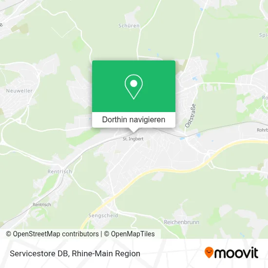 Servicestore DB Karte