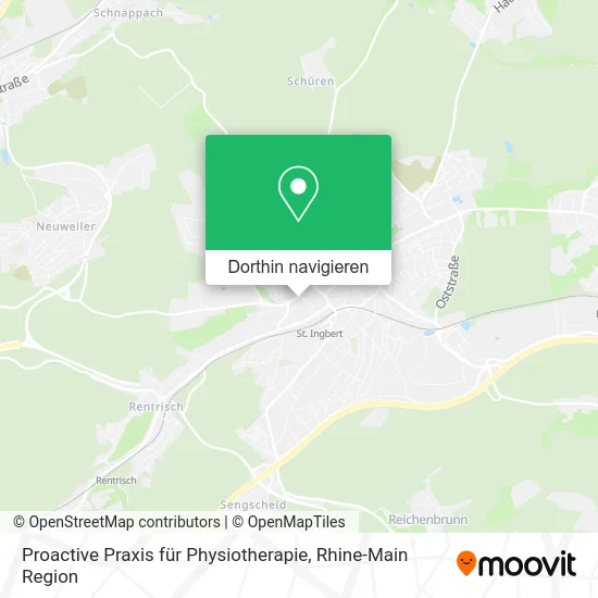 Proactive Praxis für Physiotherapie Karte