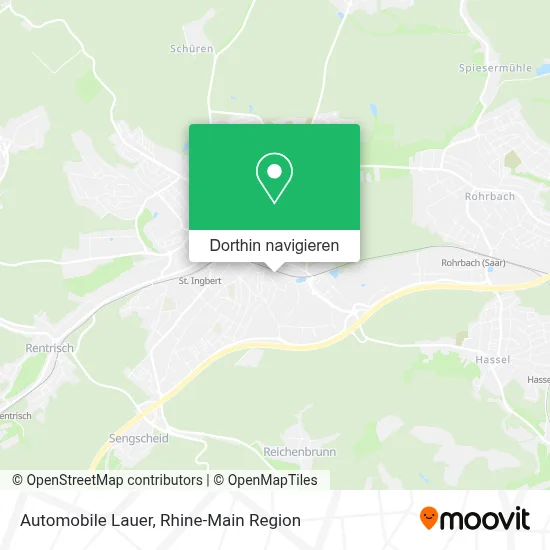 Automobile Lauer Karte