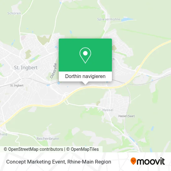 Concept Marketing Event Karte