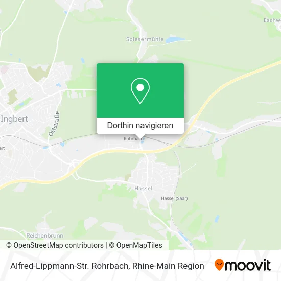 Alfred-Lippmann-Str. Rohrbach Karte