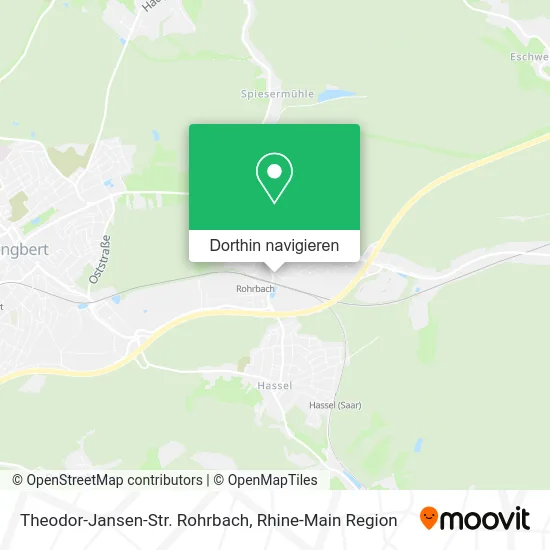 Theodor-Jansen-Str. Rohrbach Karte