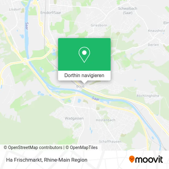 Ha Frischmarkt Karte