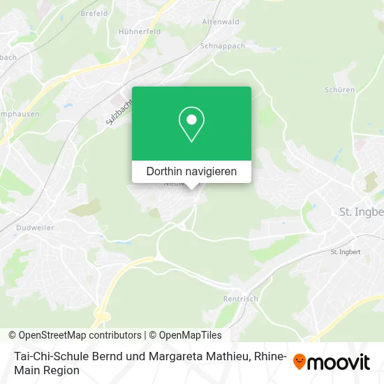 Tai-Chi-Schule Bernd und Margareta Mathieu Karte