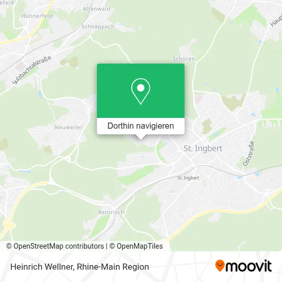 Heinrich Wellner Karte