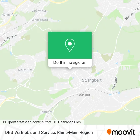 DBS Vertriebs und Service Karte