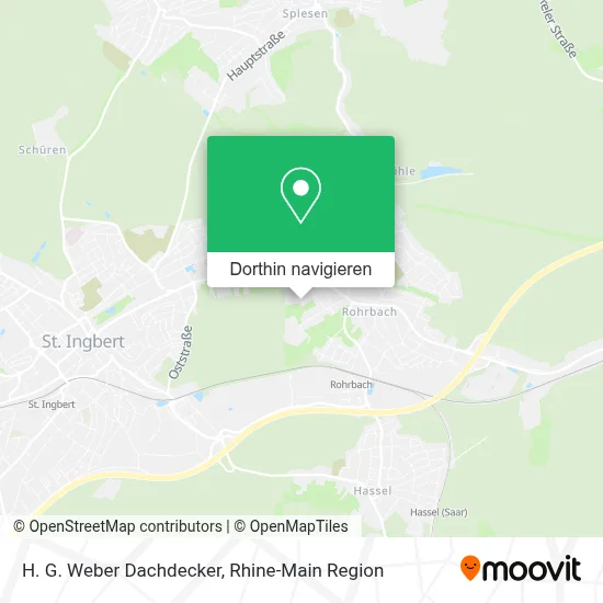 H. G. Weber Dachdecker Karte