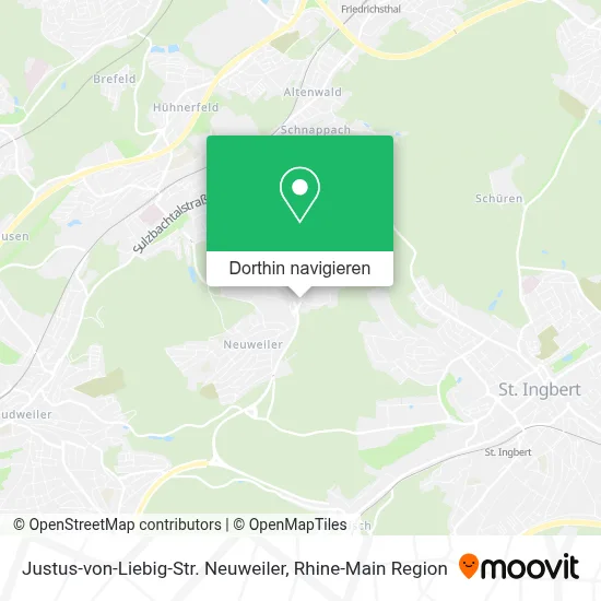 Justus-von-Liebig-Str. Neuweiler Karte