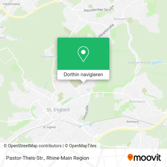 Pastor-Theis-Str. Karte