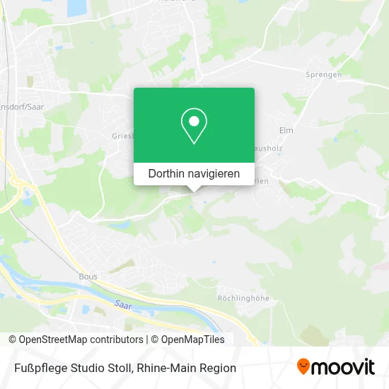 Fußpflege Studio Stoll Karte