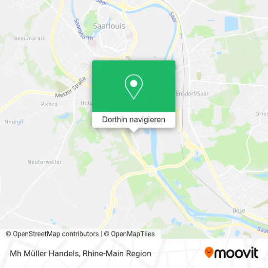 Mh Müller Handels Karte