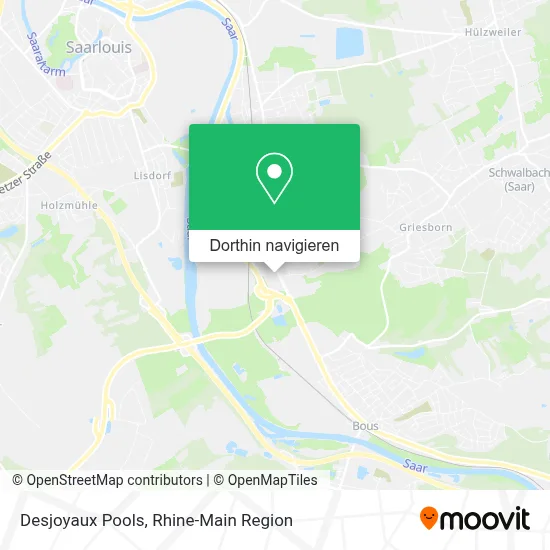 Desjoyaux Pools Karte