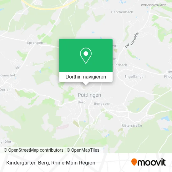 Kindergarten Berg Karte