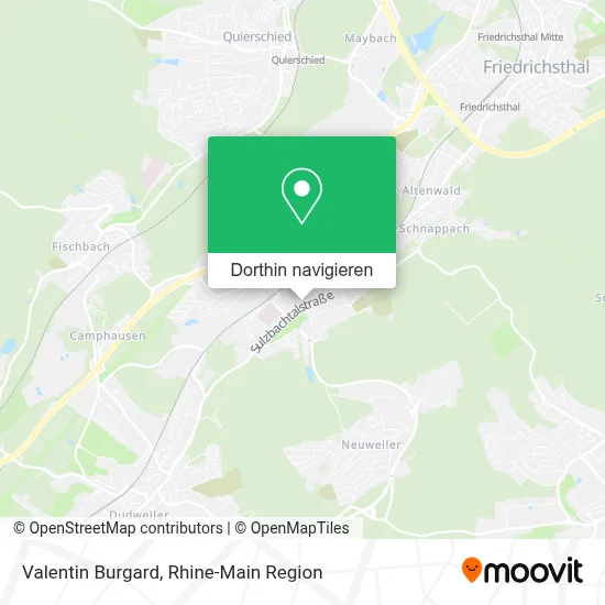 Valentin Burgard Karte