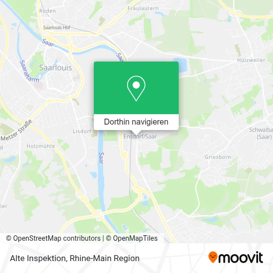 Alte Inspektion Karte