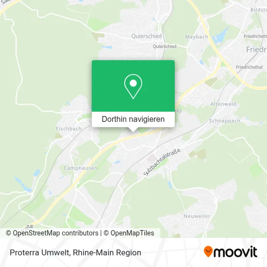 Proterra Umwelt Karte