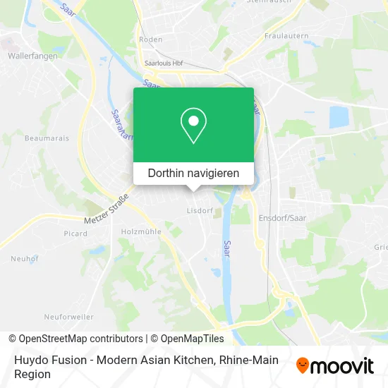 Huydo Fusion - Modern Asian Kitchen Karte