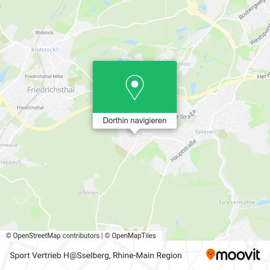 Sport Vertrieb H@Sselberg Karte