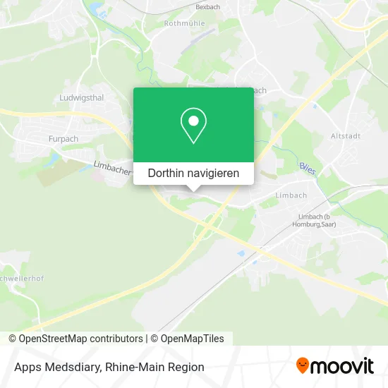 Apps Medsdiary Karte