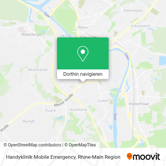 Handyklinik Mobile Emergency Karte