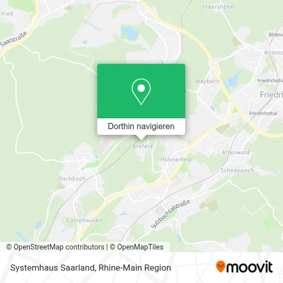 Systemhaus Saarland Karte