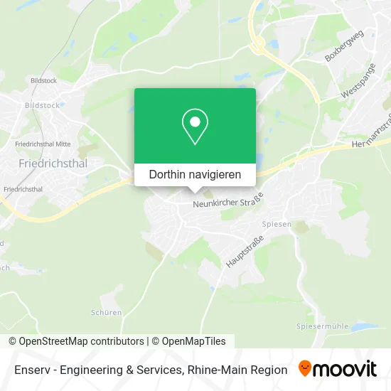 Enserv - Engineering & Services Karte