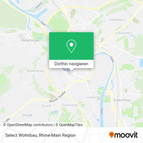 Select Wohnbau Karte